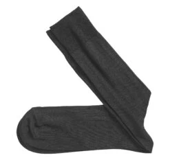 Pima Cotton Ribbed Socks