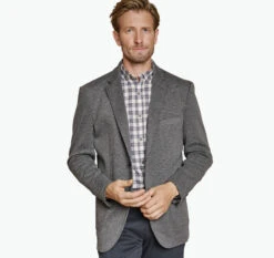 XC Flex® Knit Blazer With Removable Hooded Bib -Johnston and Murphy Store 491930 master 3