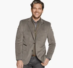 Plush Bibbed Blazer 7 Plush Bibbed Blazer -Johnston and Murphy Store 491940 master 1