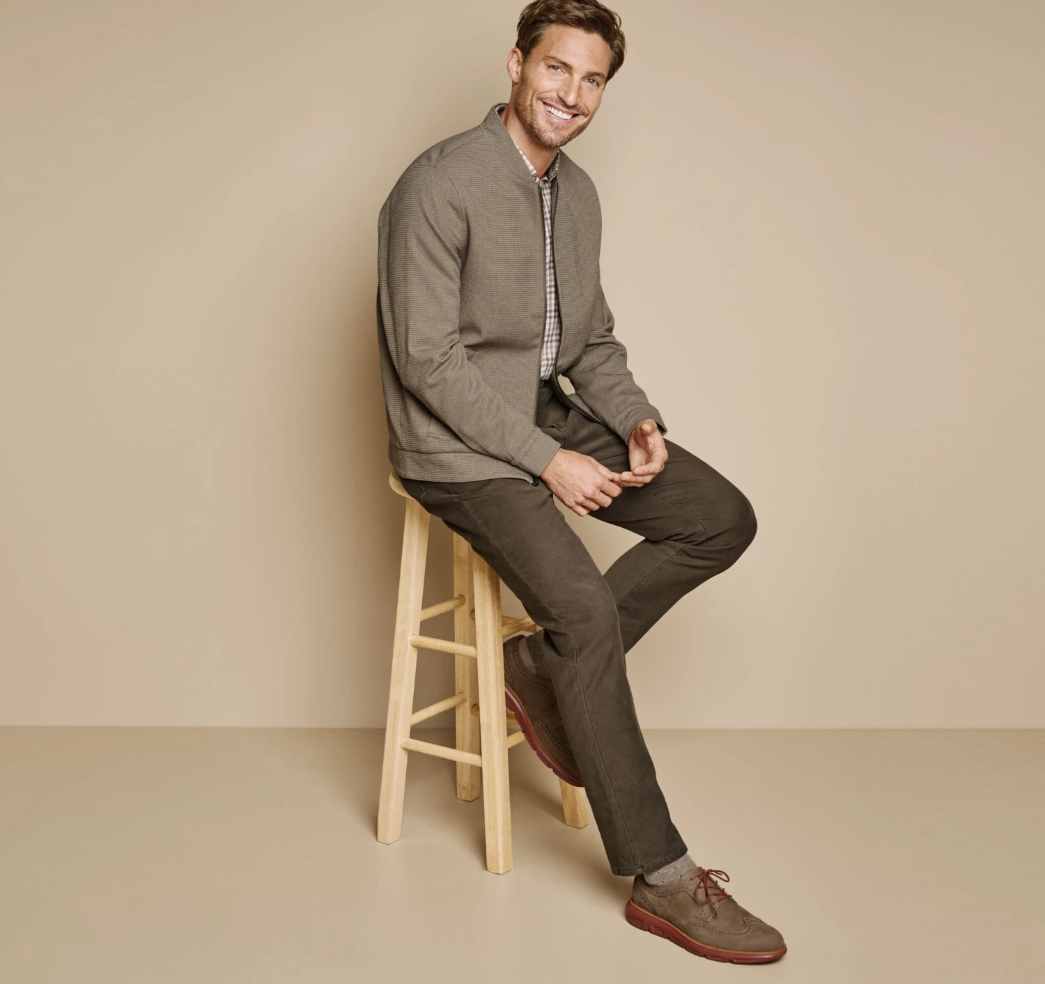 Patterned Full-Zip 4 Patterned Full-Zip - Image 2