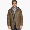 Upton Water-Resistant Raincoat With Removable Liner -Johnston and Murphy Store 493263 master