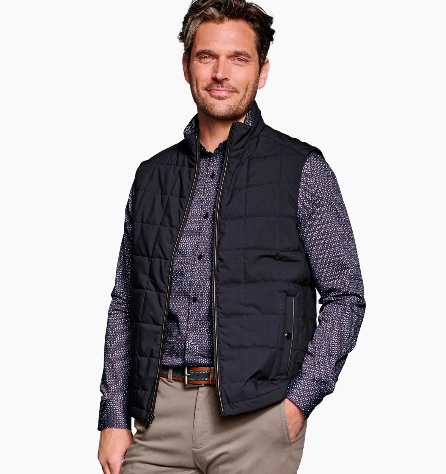 Box Quilted Vest 2 Box Quilted Vest
