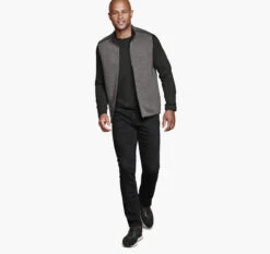 Reversible Channel Quilted Vest -Johnston and Murphy Store 745917 master 2