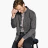 Houndstooth Full Zip -Johnston and Murphy Store 745944 master