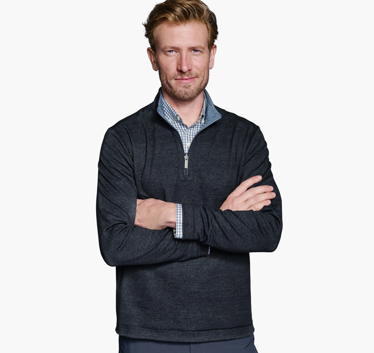 XC4® Performance Reversible Quarter-Zip 3 XC4® Performance Reversible Quarter-Zip