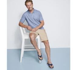 Textured Print Polo -Johnston and Murphy Store 747736 master 4