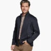 Textured Solid Full Zip 2 Textured Solid Full Zip -Johnston and Murphy Store 748283 master