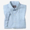 Cotton-Linen Short-Sleeve Print Shirt 1 Cotton-Linen Short-Sleeve Print Shirt -Johnston and Murphy Store 749706 master