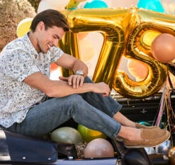 Linen-Blend Short-Sleeve Print Shirt -Johnston and Murphy Store 749735 master 3