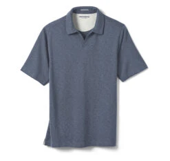 Vintage Slub V-Neck Polo 7 Vintage Slub V-Neck Polo -Johnston and Murphy Store 749799 master 2