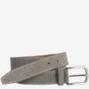 Perfed Suede Belt 2 Perfed Suede Belt -Johnston and Murphy Store 757356 master