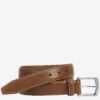 Topstitched Leather Belt -Johnston and Murphy Store 757632 master