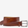 Hand-Stained Flat-Edge Belt -Johnston and Murphy Store 758563 master