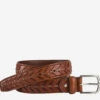Center Laced Belt 2 Center Laced Belt -Johnston and Murphy Store 758650 master