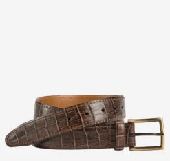 Croc Embossed Belt 