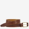 Western Pebbled Leather Belt -Johnston and Murphy Store 758675 master